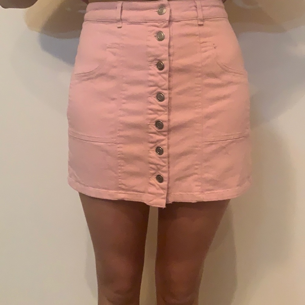 Denim skirt